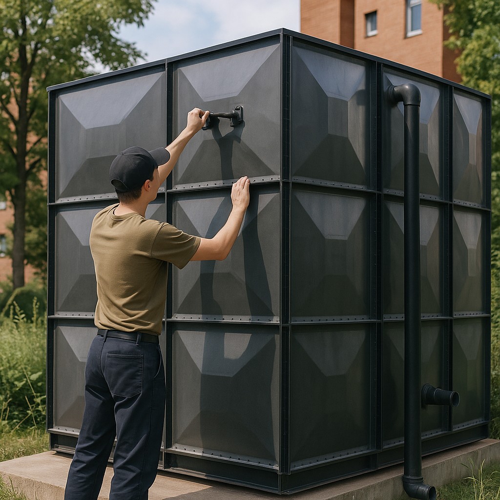 BDF underground tank water