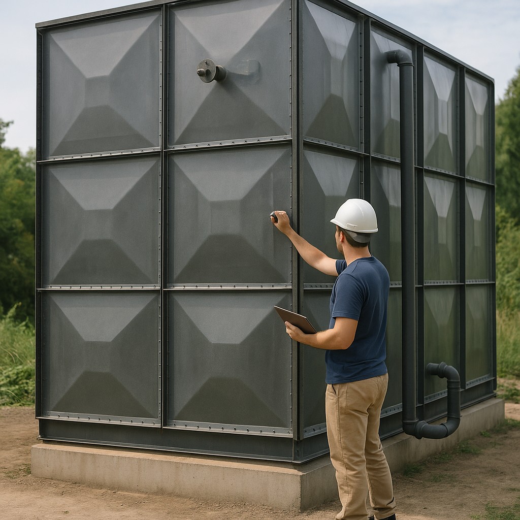 BDF Underground Water Storage Tanks