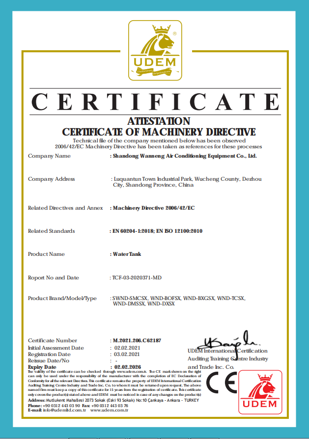 Certificates (1)