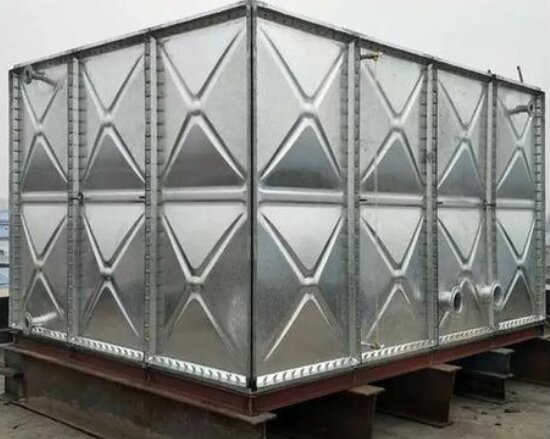 galvanized water tank