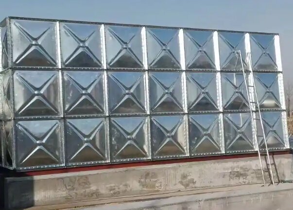 galvanized steel water tank