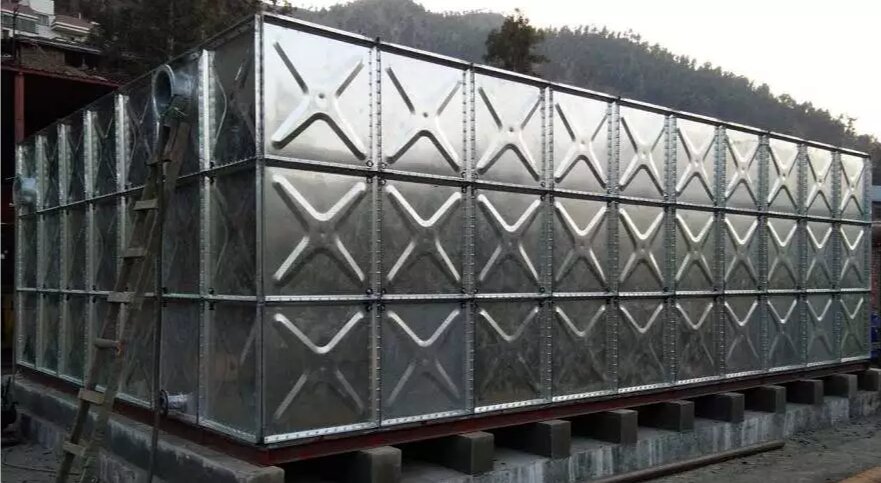 Hot-dipped Galvanized Steel Water Storage Tank