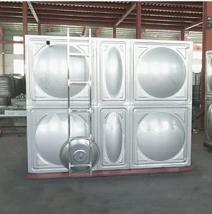 rectangular stainless steel water tank